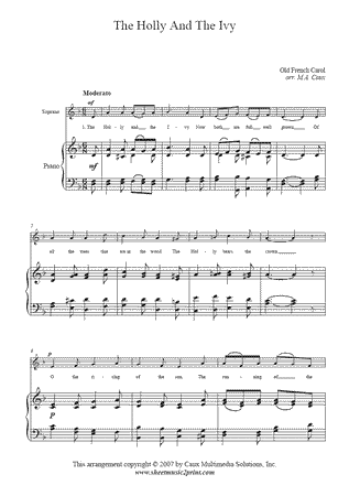 The Holly And The Ivy (Old French Carol)