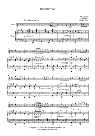 Intermezzo in A Major