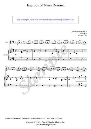 Jesu, Joy of Man's Desiring, BWV 147