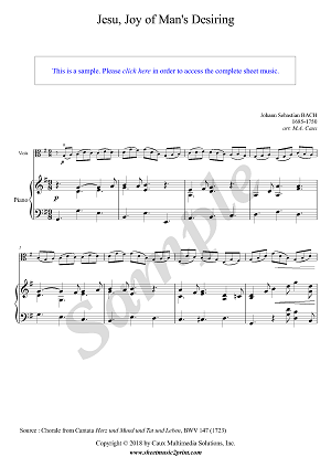 Jesu, Joy of Man's Desiring, BWV 147
