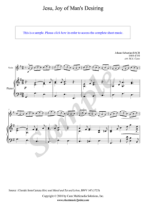 Jesu, Joy of Man's Desiring, BWV 147