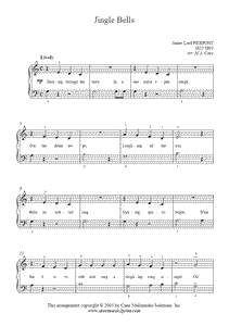 Jingle Bells - Piano Beginner