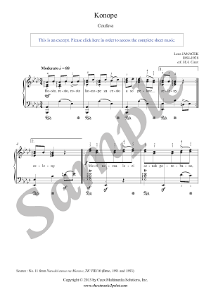 Konope (Coufava), JW VIII/10, No. 11