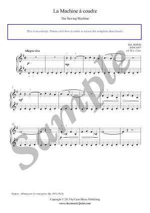 La Machine à coudre, Op. 103