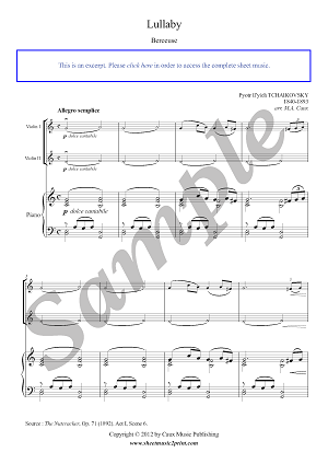 Lullaby from <em>The Nutcracker</em>
