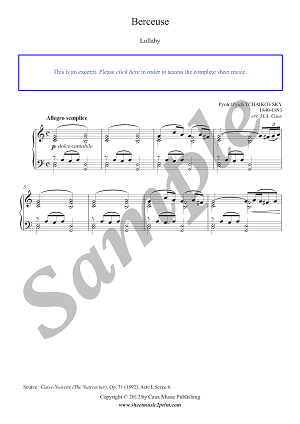 Lullaby from <em>The Nutcracker</em>