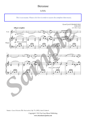 Lullaby from <em>The Nutcracker</em>