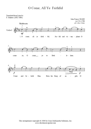 O Come, All Ye Faithful