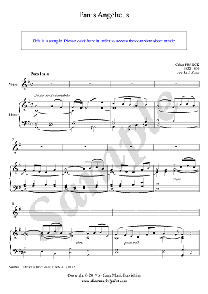 Panis Angelicus - G Major