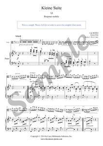 Bohm : Kleine Suite (6/6 : Perpetuo mobile) - Viola