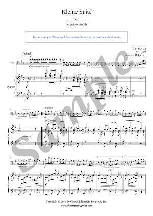 Kleine Suite (6/6 : Perpetuo mobile)