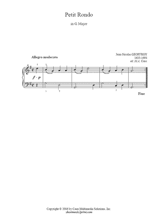 Petit Rondo in G Major