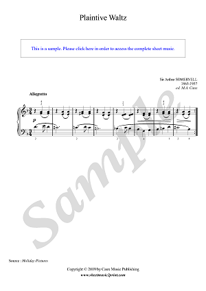 Plaintive Waltz