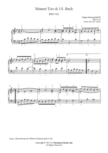 Bach : Prelude BWV 929