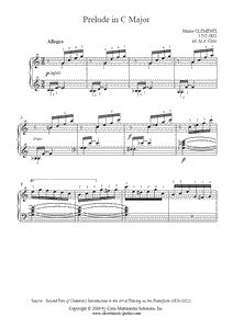 Clementi : Prelude in C Major