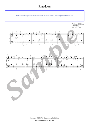 Rigadoon in A minor