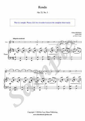 Rondo in G Major, Op. 22, No. 3