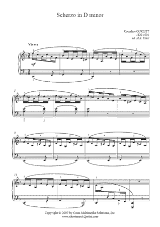 Scherzo in D minor