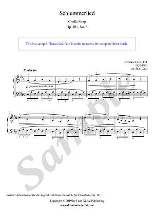 Schlummerlied, Op. 101, No. 6