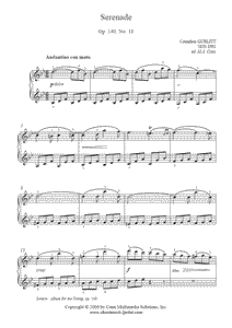 Gurlitt : Serenade, Op. 140, No. 18