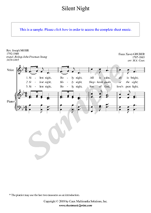 Silent Night - B flat Major