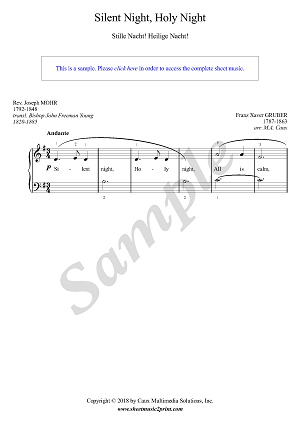 Silent Night - Piano Beginner