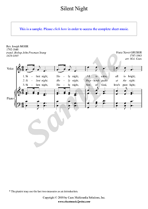 Silent Night - C Major