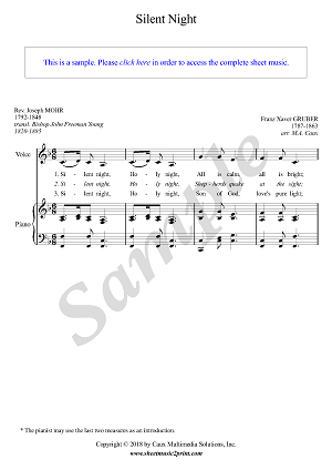 Silent Night - F Major
