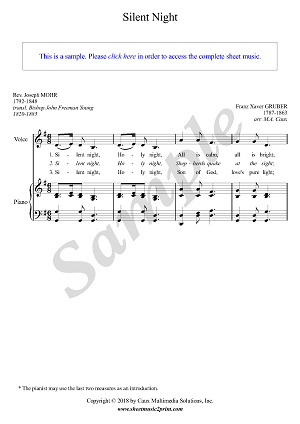 Silent Night - G Major