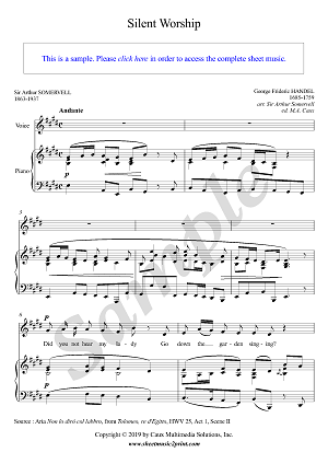 Silent Worship - E Major