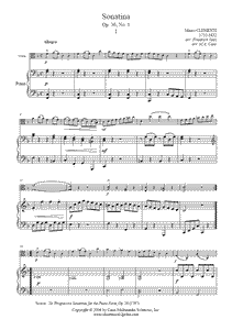 Clementi : Sonatina Op. 36, No. 1 - Viola