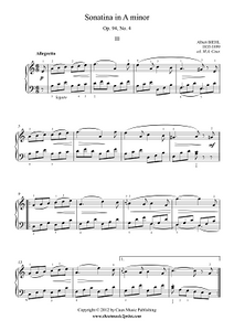 Biehl : Sonatina Op. 94, No. 4 (3/3)