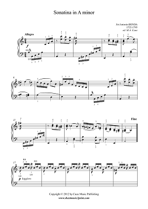Sonatina in A minor