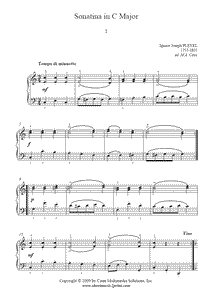 Pleyel : Sonatina in C Major (I)
