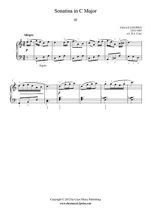 Sonatina in C Major (3/3)