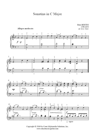 Sonatina in C Major