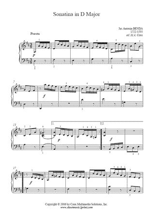 Sonatina in D Major