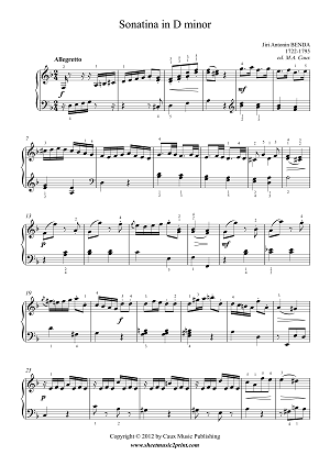 Sonatina in D minor