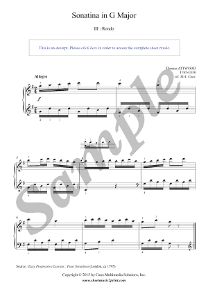 Sonatina in G Major (3/3)
