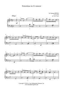 Benda : Sonatina in G minor