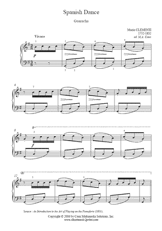 Spanish Dance in G Major