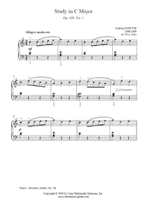 Schytte : Study Op. 108, No. 1