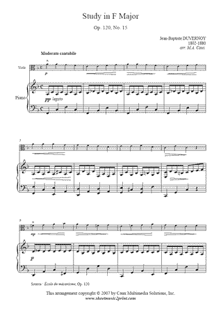 Study Op. 120, No. 15