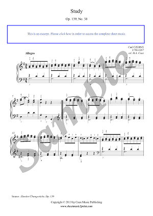 Etude in G Major, Op. 139, No. 38