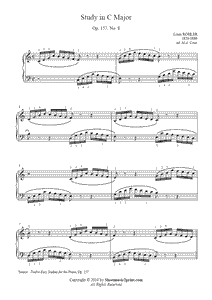 Köhler : Study Op. 157, No. 8