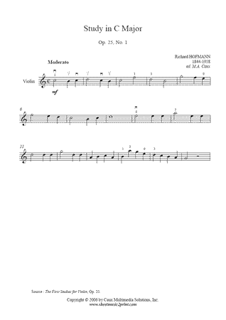 Study in C Major, Op. 25, No. 1