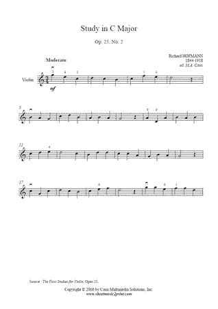 Study in C Major, Op. 25, No. 2