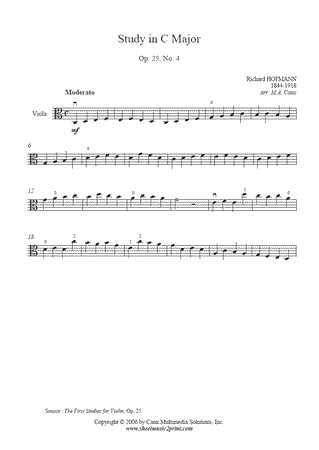 Study Op. 25, No. 4