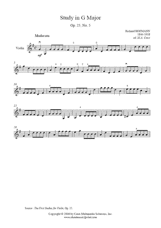 Study in G Major, Op. 25, No. 5