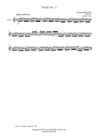 Study No. 2 in C Major